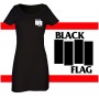 black flag vestido