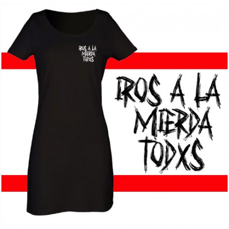 iros a la mierda todxs vestido