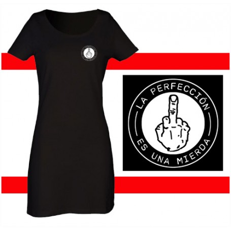 la perfección es una mierda vestido
