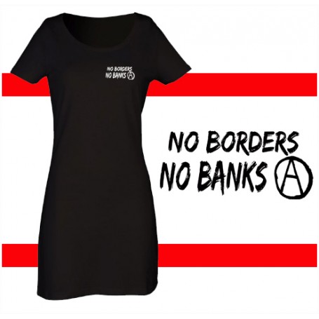 no borders no banks vestido