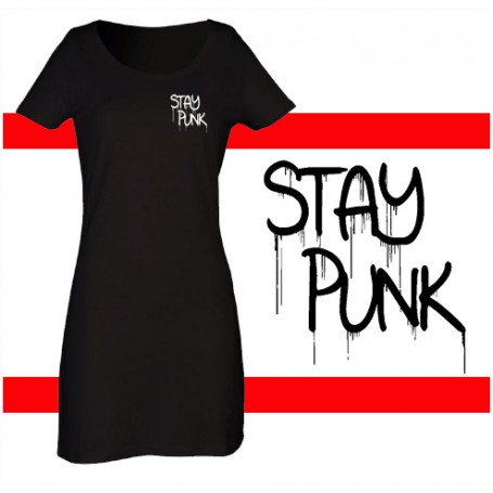 stay punk vestido