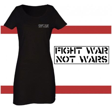 fight war not wars vestido