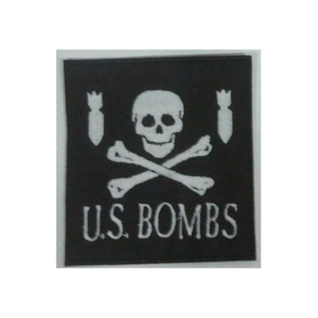 US BOMBS bomba parche bordado
