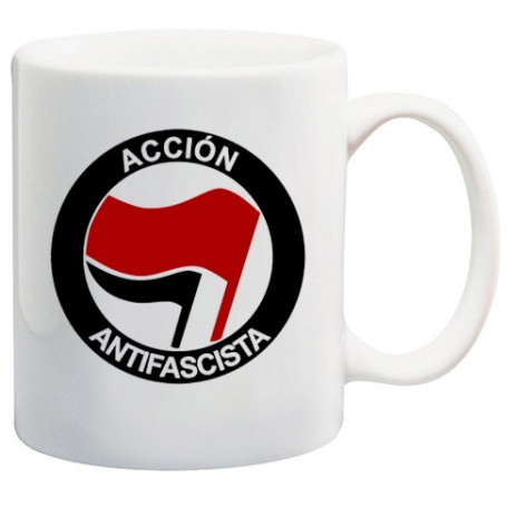 acción antifascista mod 386 taza