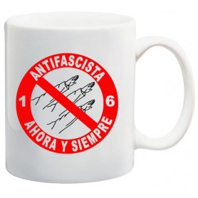 antifascista taza