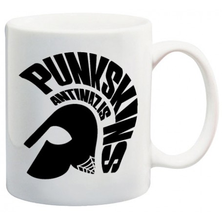 punkskins antinazis taza