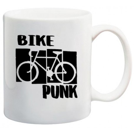 bike punk taza
