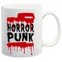 horror punk taza