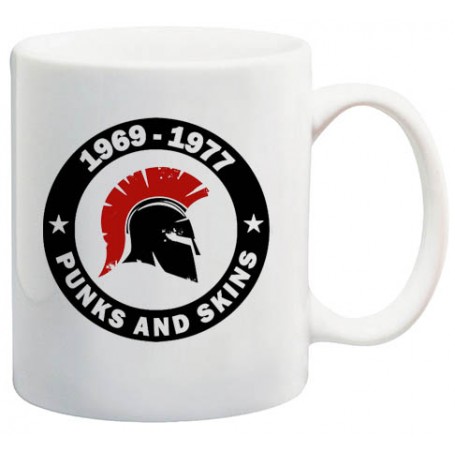 punks and skins en tu ciudad taza