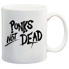 punks not dead taza
