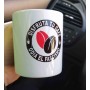 Disfruta tu café, odia el fascismo mod 358 taza