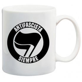 Antifascista siempre mod 381 taza