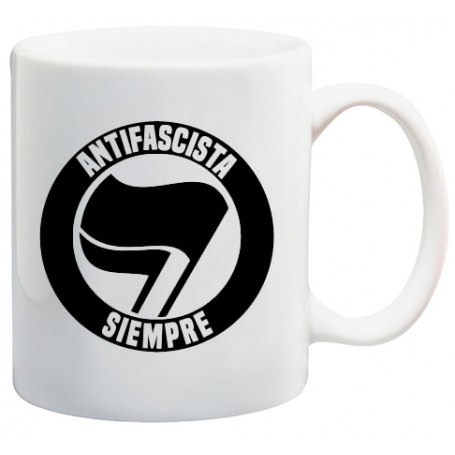 Antifascista siempre mod 381 taza