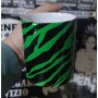 Estampado verde negro color taza