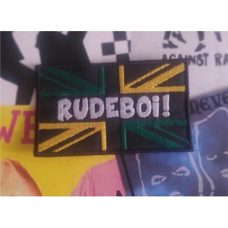 rudeboi! parche bordado