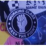 working class keep the fight parche bordado