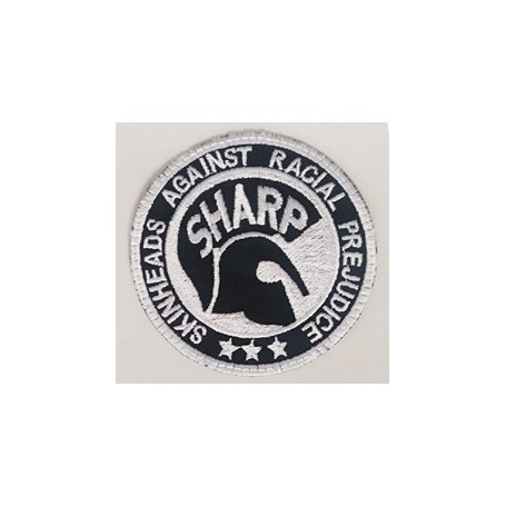 Sharp parche bordado