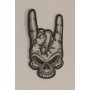 calavera parche bordado