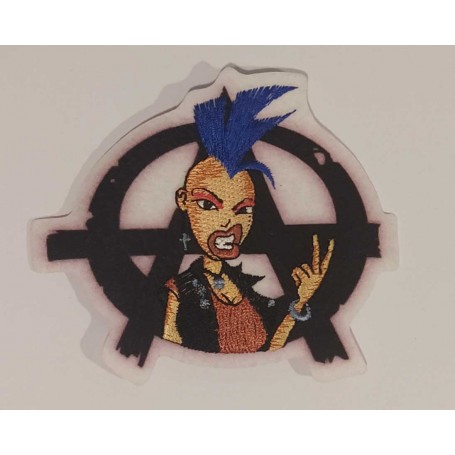 punk parche bordado