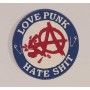 love punk hate shit parche bordado