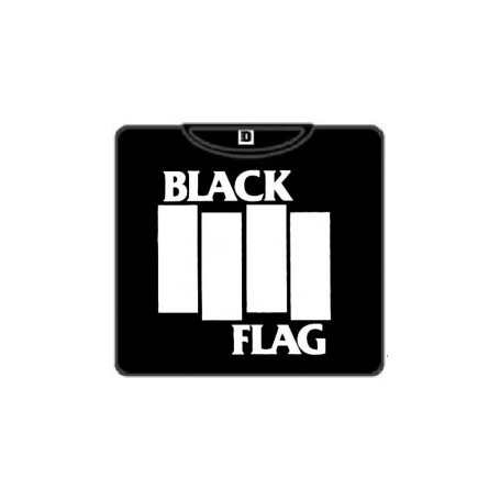 Black flag camiseta
