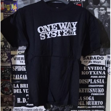 One way system camiseta