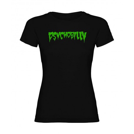 Psychobilly camiseta chica REBAJADA