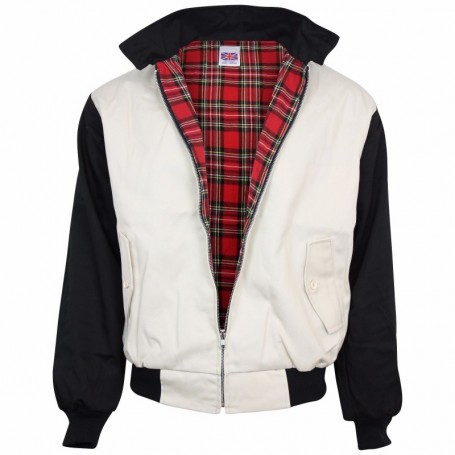 HARRINGTON UK ROCKABILLY beige black