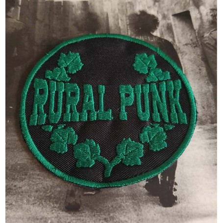 Rural punk parche bordado