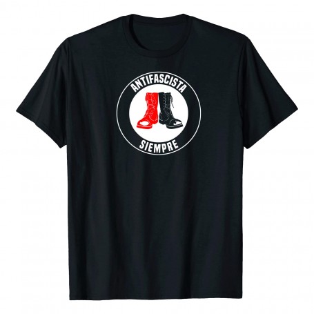 Antifascista siempre camiseta REBAJADA