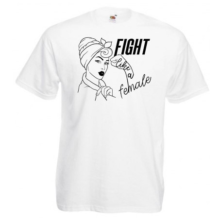 fight like a female camiseta REBAJADA