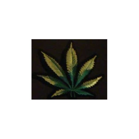 MARIHUANA parche bordado
