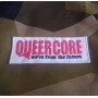 Queercore parche bordado