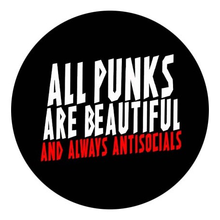 all punks are beautiful chapa