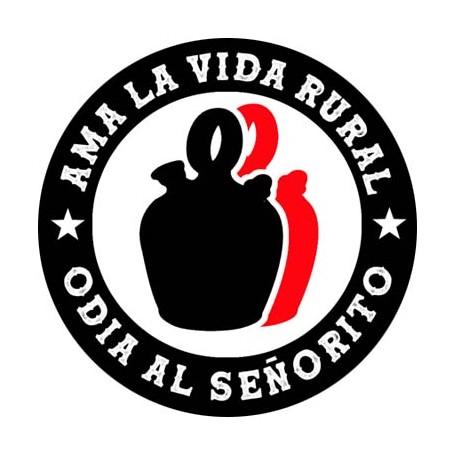 ama la vida rural chapa