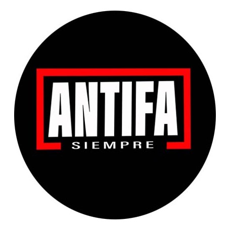 antifa siempre chapa