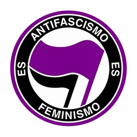 antifascismo es feminismo chapa