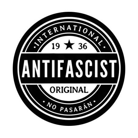 antifascist no pasarán chapa