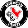 antifascista siempre chapa