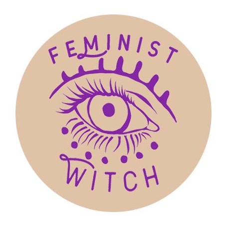 feminist witch chapa