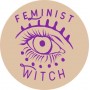 feminist witch chapa