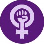 logo feminista chapa