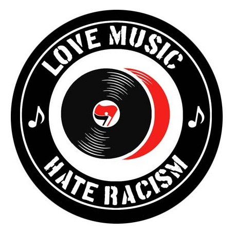 love music hate racism chapa