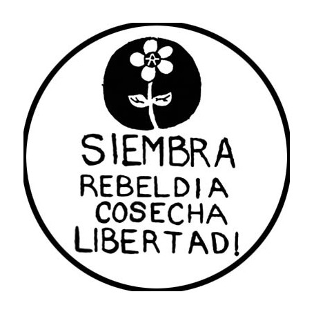 siembra rebeldía chapa