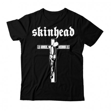 Skinhead crucificado camiseta REBAJADA