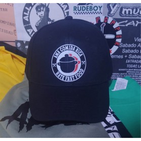 Ama comida rica, hate fast food gorra REBAJADA