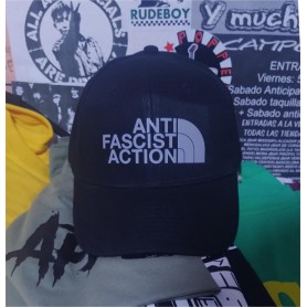 Anti fascist action gorra