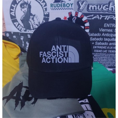 Anti fascist action gorra