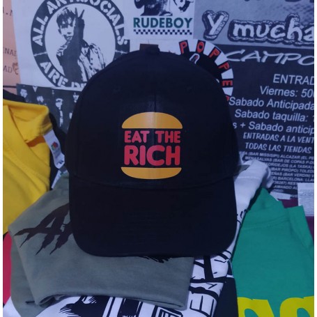 Eat the rich gorra REBAJADA