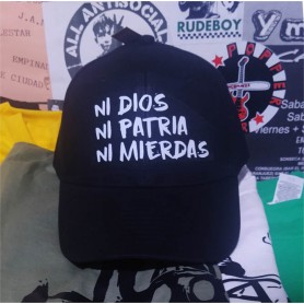 Ni dios ni patria ni mierdas gorra